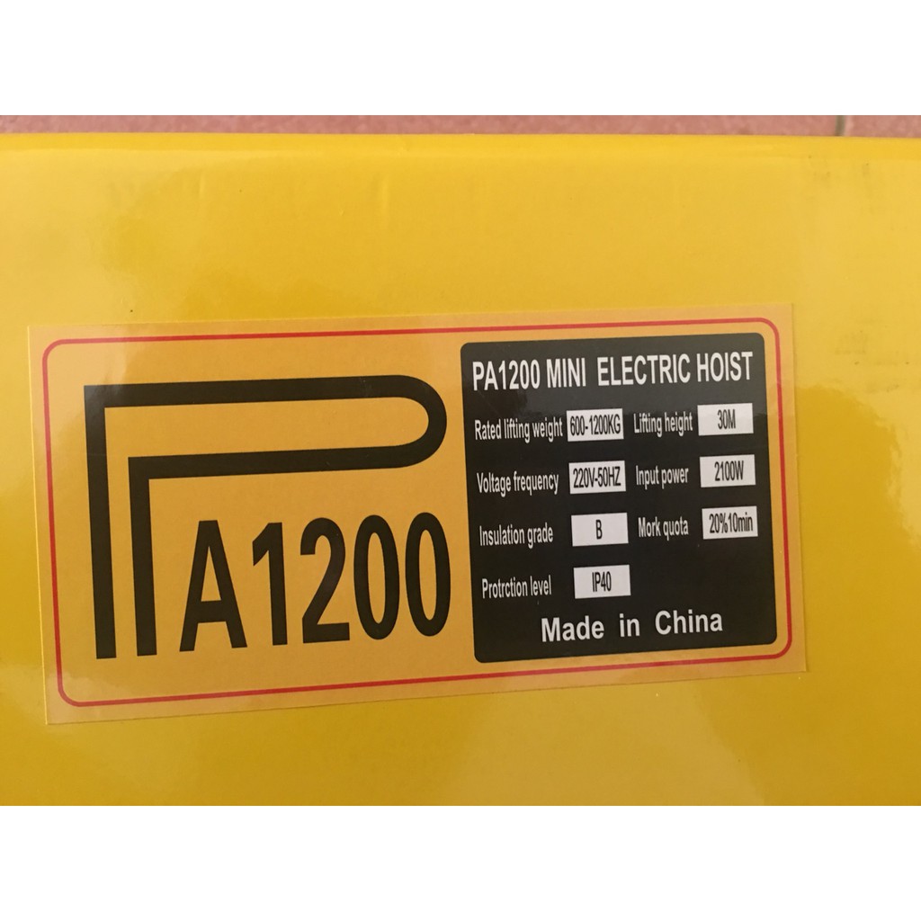 Tời kéo mini Pa1200 220V Kento