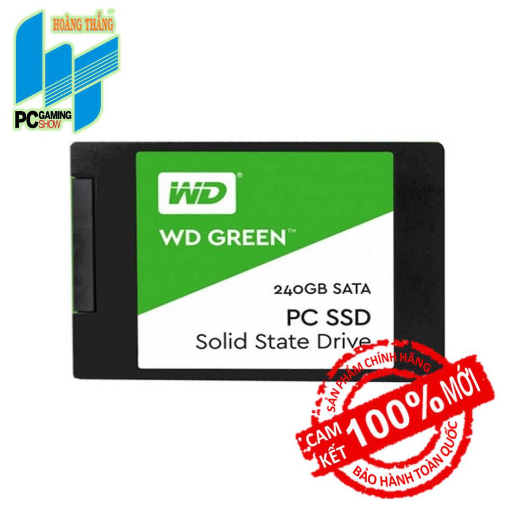 [Mã ELMS05 giảm 5% đơn 300k]Ổ cứng SSD Western 240GB WDS240G2G0A