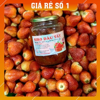 [FREESHIP] Siro DÂU TÂY giải khát  - Siro dâu tây rim đác - Siro dâu tây làm bánh [SP Chất Lượng]