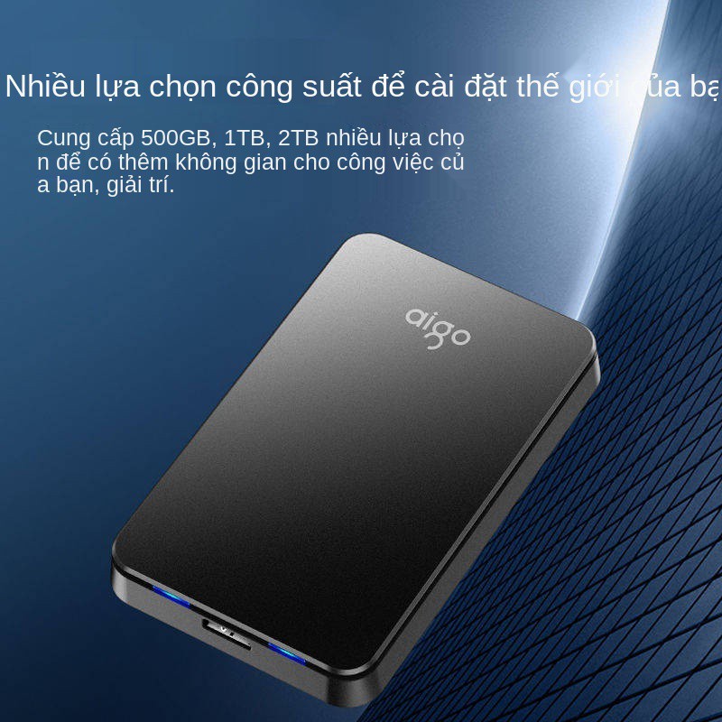 Patriot USB3.0 Đĩa cứng di động tốc độ cao 1T Ổ cứng cơ khí công suất lớn 500g Văn phòng kinh doanh chính hãng 2T | BigBuy360 - bigbuy360.vn