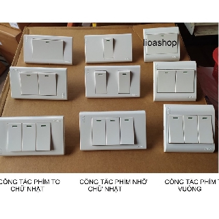 CÔNG TẮC ĐƠN 1-2 CHIỀU PHÍM NHỠ LiOA.