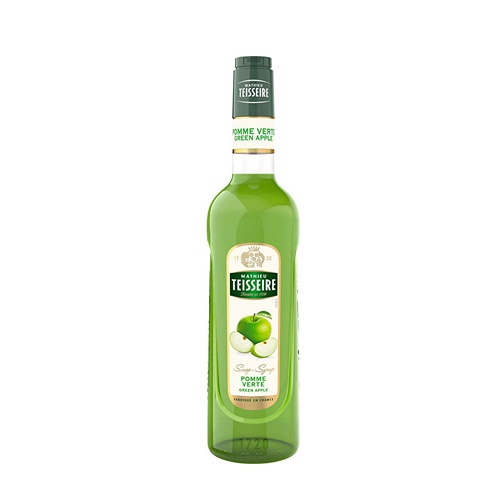 Siro Táo xanh hiệu Teisseire chai 700ml. Hàng công ty có sẵn. Giao hàng ngay