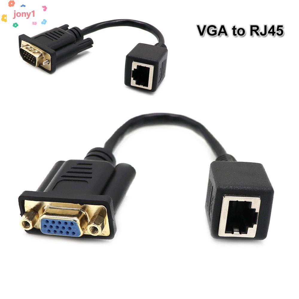 Cáo chuyển đổi VGA sang RJ45 chuyên dụng cho LAN CAT5 CAT6