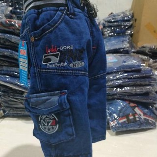 Quần Short Jean Thời Trang Cá Tính Cho Bé Trai