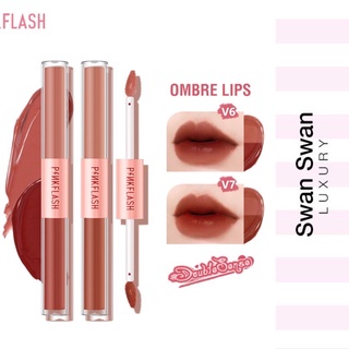 Son dưỡng môi pink flash 2 đầu