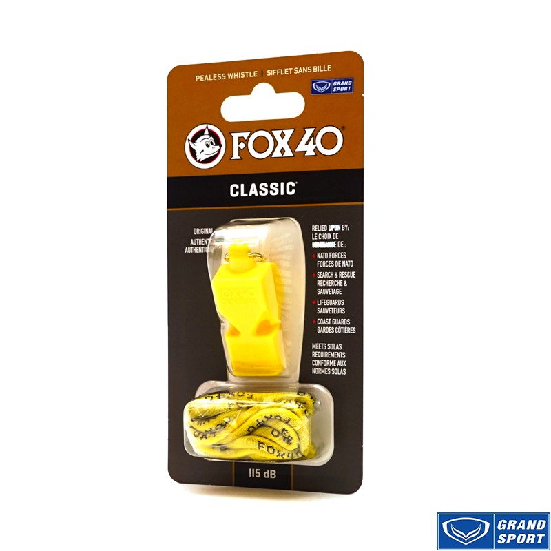 Còi FOX40 CLASSIC Grand Sport 331913 Vàng