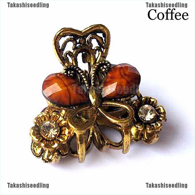 Kẹp Tóc Hình Bướm Phong Cách retro Xinh Xắn Cho Nữ