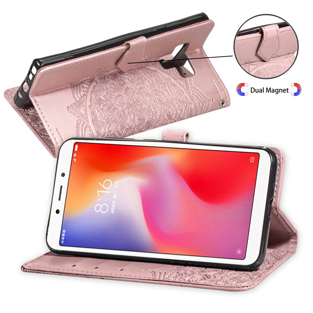 Bao Da Pu Điện Thoại Nắp Lật Kiêm Giá Đỡ Họa Tiết Hoa Cho Samsung Galaxy Note 9 Sm-N960F Galaxy Note 9 Note9 | BigBuy360 - bigbuy360.vn