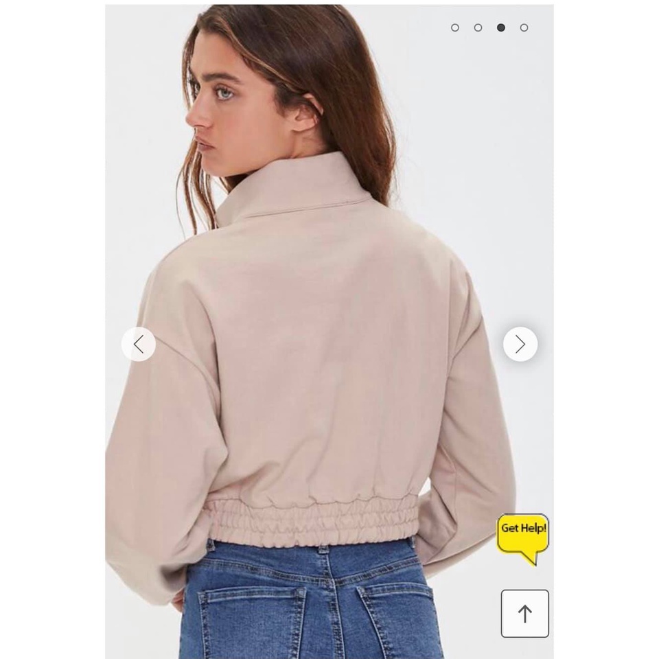 Croptop F.21 xuất xịn Chất vải nỉ da cá dày dặn