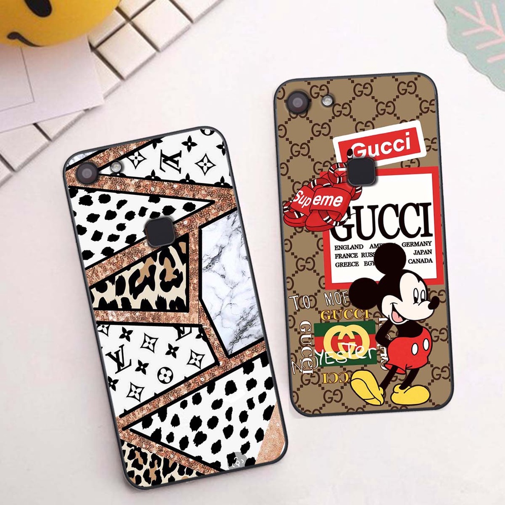Ốp lưng Vivo V7 / V7 Plus hình thương hiệu, thời trang, cute, đáng yêu