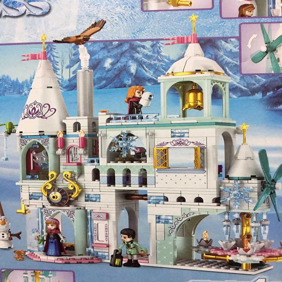 đồ chơi lego lắp ghép tòa lâu đài của công chúa
