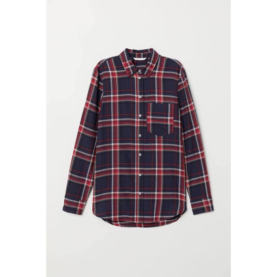 Áo sơ mi kẻ caro size s