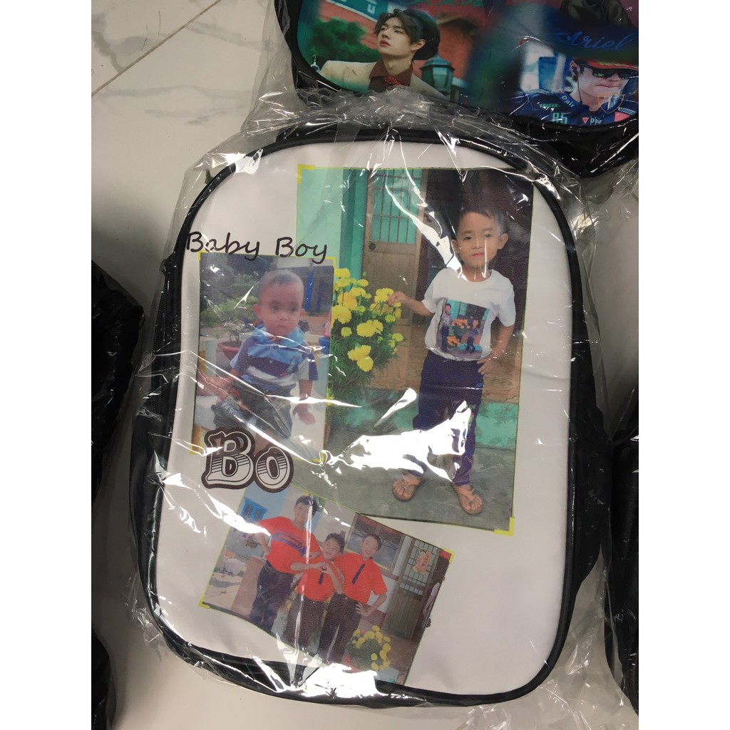 Balo in hình theo yêu cầu