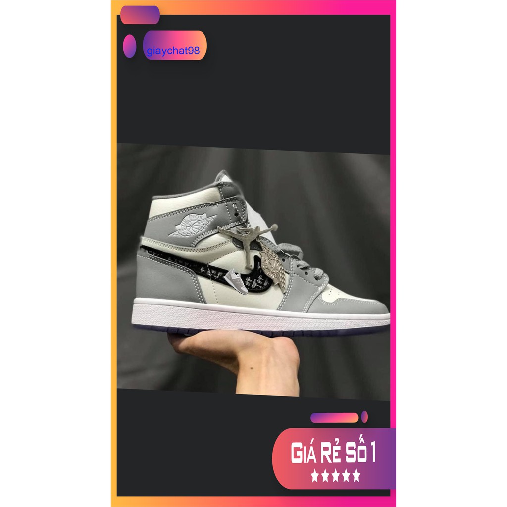 [FREESHIP] Giày JD Giày Thể Thao AIR JD1 D.i.o.r cổ CAO Cao Cấp | BigBuy360 - bigbuy360.vn