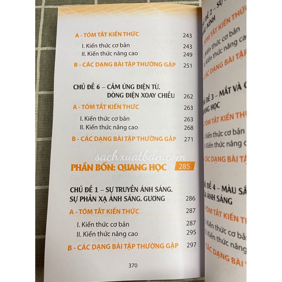 Sách : Sổ Tay Kiến Thức Vật Lí Trung Hoc Cơ Sở