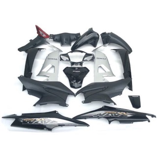 [ Hàng Đẹp ]Bộ vỏ nhựa Wave A100 - wave anpha - wave Rs đen kèm tem