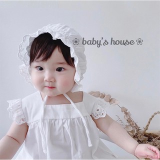 Mũ tiểu thư cho bé - đũi trơn