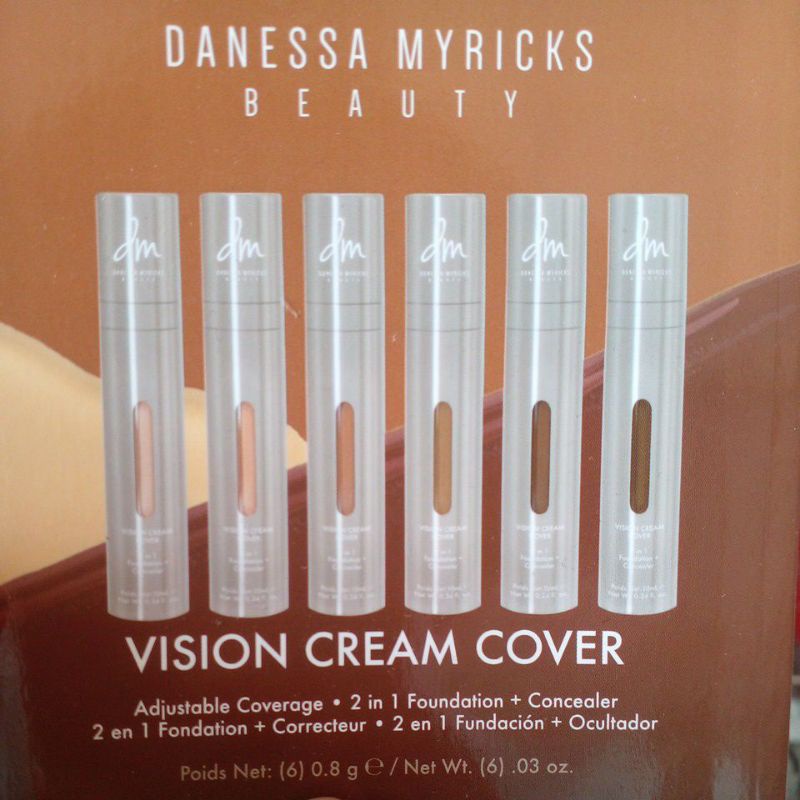 Sample mẫu thử kem nền 2 trong 1 Danessa Myricks Vision Cream Cover