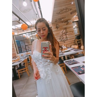 Đầm đính hoa cao cấp