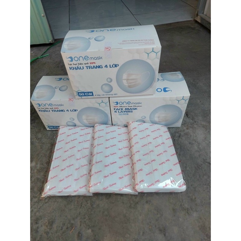 Khẩu trang y tế 4 lớp Thái Tường (hộp 50 cái) | BigBuy360 - bigbuy360.vn