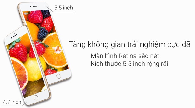Điện Thoại Apple Iphone 6s plus 16G. chính hãng, máy cũ còn đẹp 90-95%