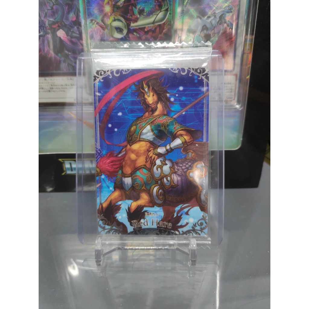 Thẻ bài sưu tầm bánh xốp Fate Grand Order FGO Red Hare - Common - Tặng bọc bài nhựa bảo quản