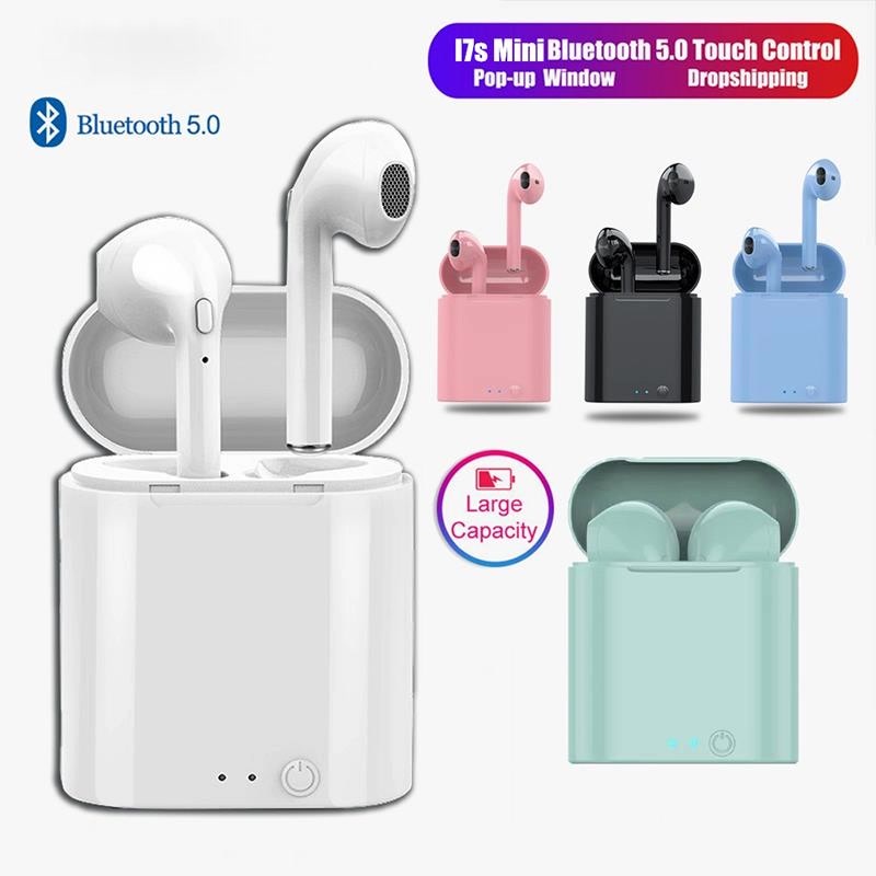 Tai nghe Bluetooth mini không dây I7mini kèm hộp sạc chuyên dụng chất lượng cao