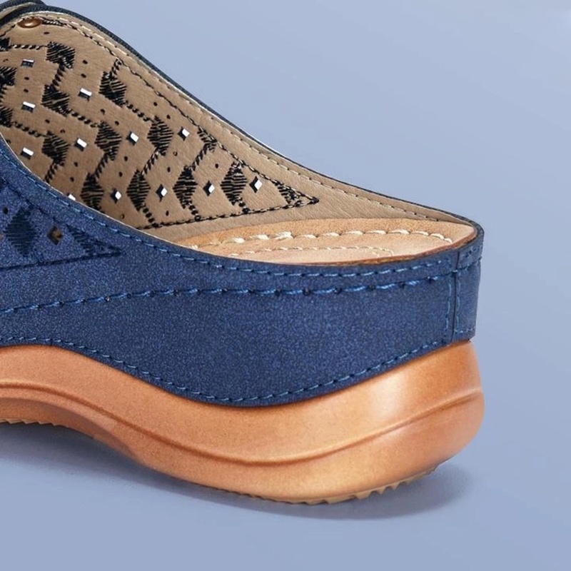 Tikp Xăng đan Đế Dày  Kasut Selipar Wanita Size 35-43 5 Màu