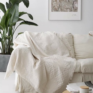 Thảm phủ sofa ,Chăn đắp , Thảm vintage trang trí kích thước 230 ×180cm