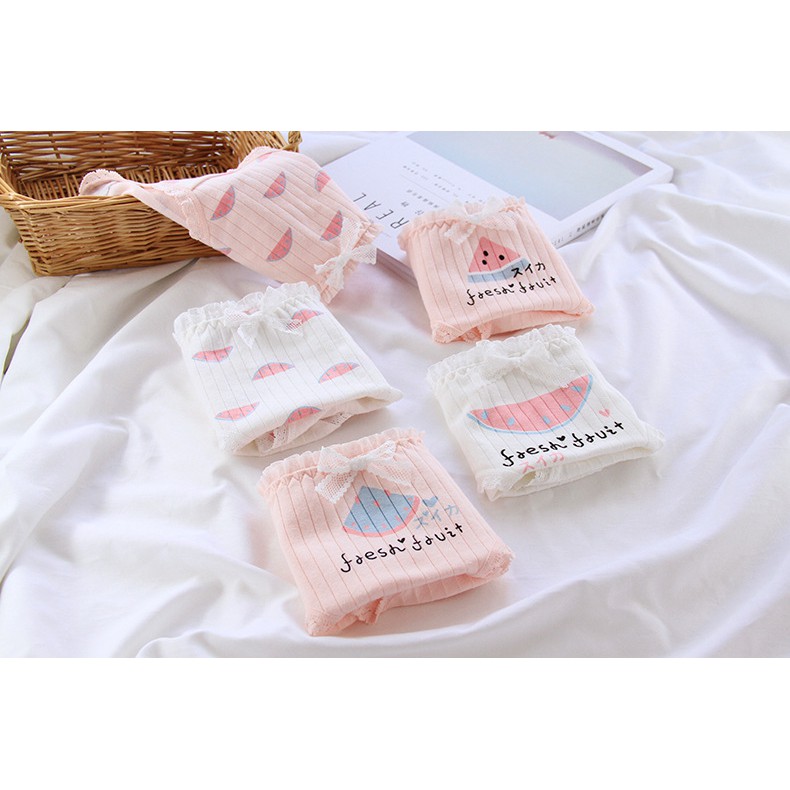 Quần Lót Nữ Cotton Dưa Hấu Xuất Hàn Quốc ( QL : 297 ) Hàng Loại Đẹp. | WebRaoVat - webraovat.net.vn