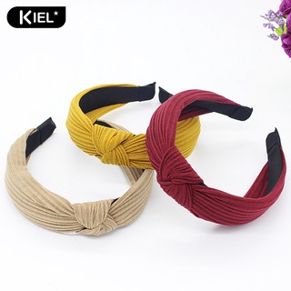 Băng đô vải mềm đính nơ xinh xắn cho nữ