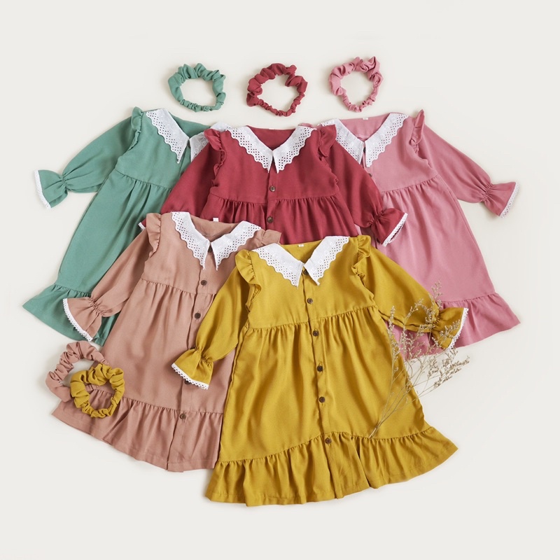 Zayna Váy MIDI Của Phụ Nữ| Váy Nữ| Váy Trẻ Em Maysheila.id| (Khăn Bandana Miễn Phí)