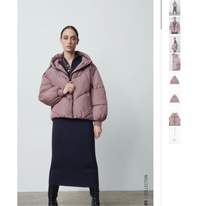 Áo phao zara size xs, s chuẩn auth 100%, có hình thật