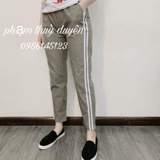 Quần kaki hai sọc hàng qc