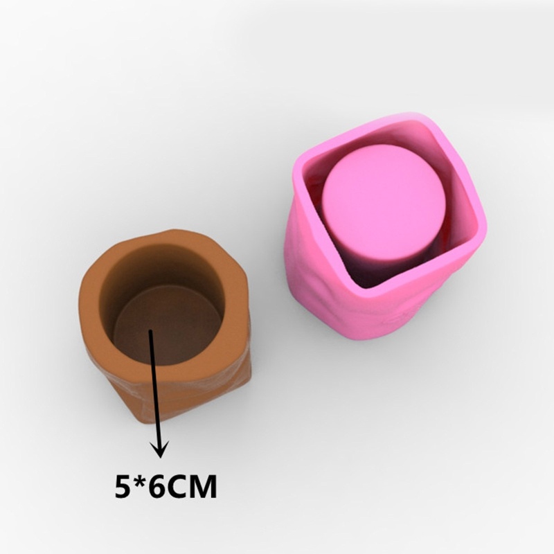 Sa Khuôn Silicon Làm Giá Đỡ Đèn Cầy Hình Tròn Tiện Dụng