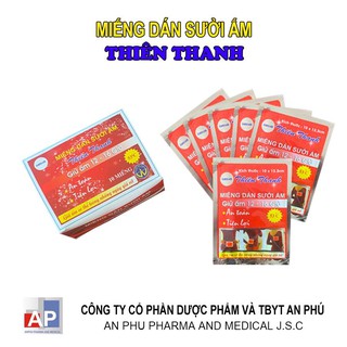 40 HỘP/ THÙNG GIÁ SỈ Miếng Dán Giữ Nhiệt Sưởi Ấm Cơ Thể Thiên Thanh .