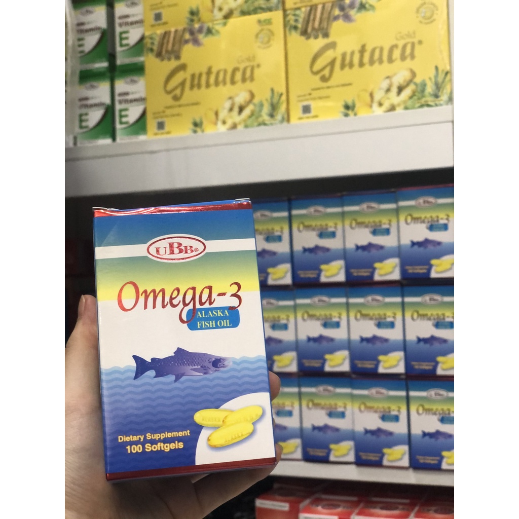 UBB Omega 3 - Viên dầu cá Mỹ _Khánh Tâm