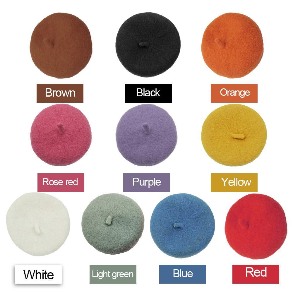 Mũ Beret Màu Sắc Xinh Xắn Cho Thú Cưng T2T5