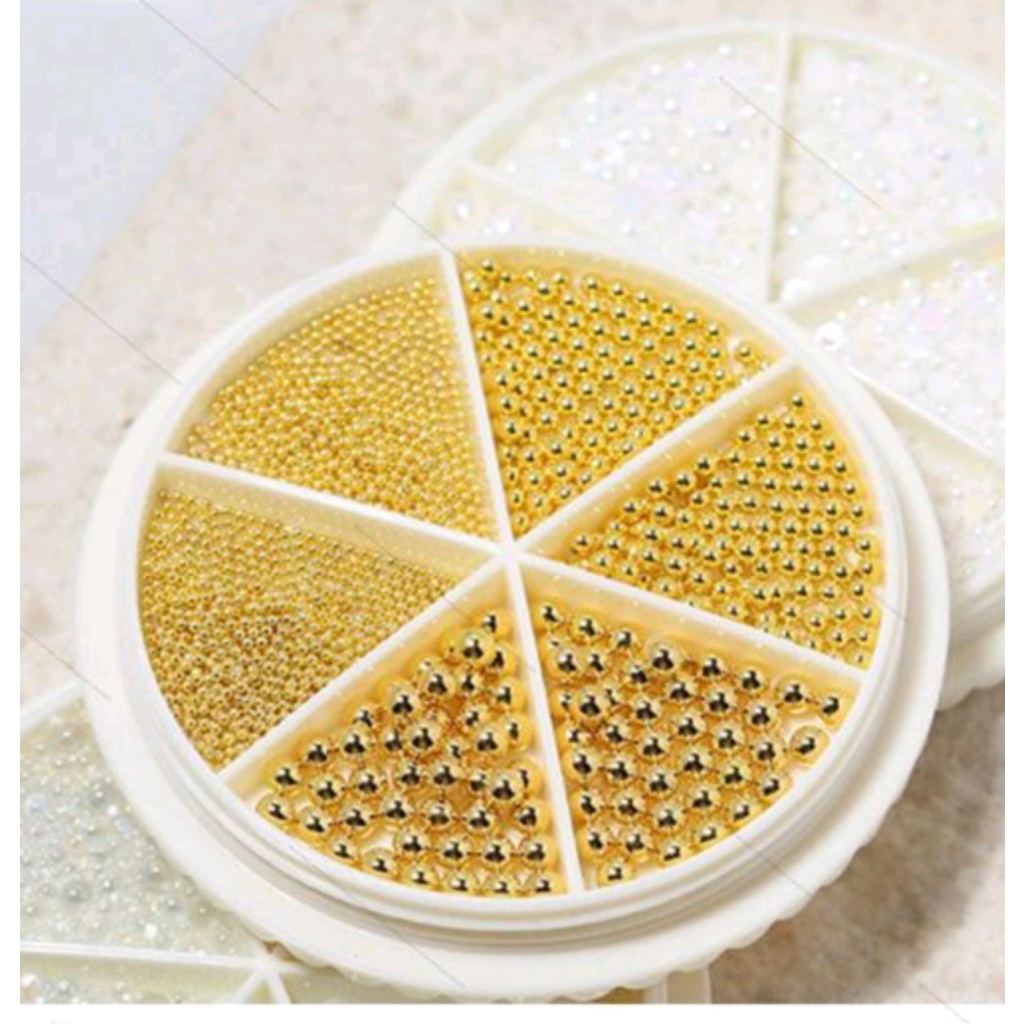 Bi nail , bi úc trang trí móng vàng bạc mix đủ size to nhỏ - Ann933233