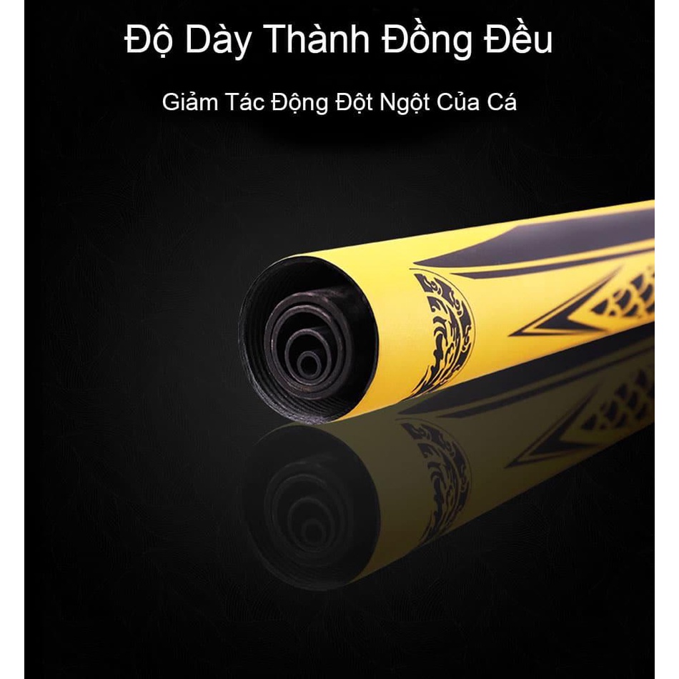 Cần tay dài GW Chiến tầm Zhanxun 5H đen vàng