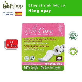 Băng vệ sinh hữu cơ hàng ngày siêu mỏng Silvercare hộp 24 miếng