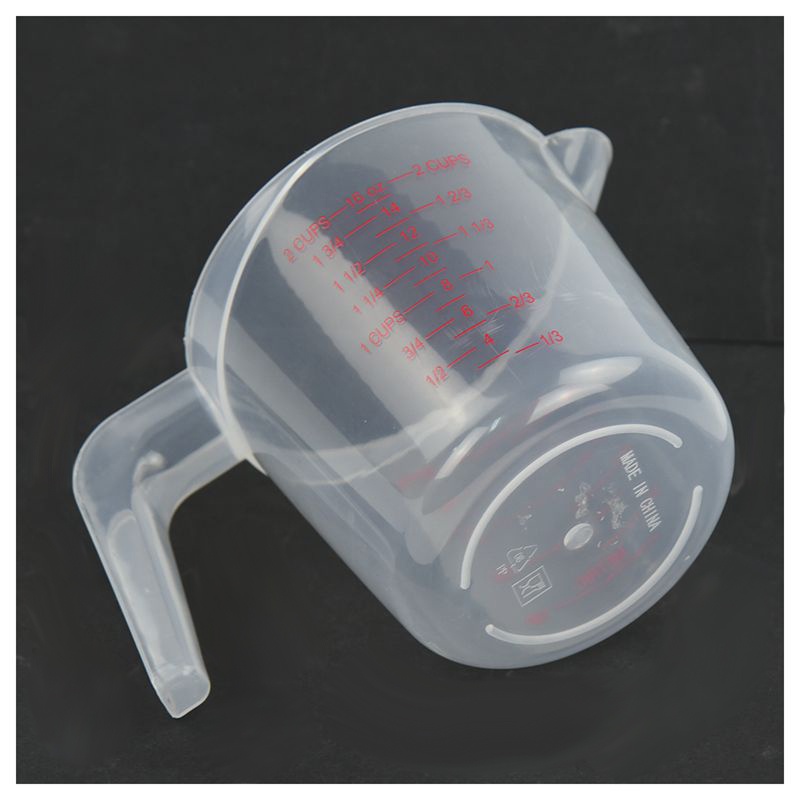 Bình Rót Đo Lường 500ml Có Tay Cầm Bằng Nhựa