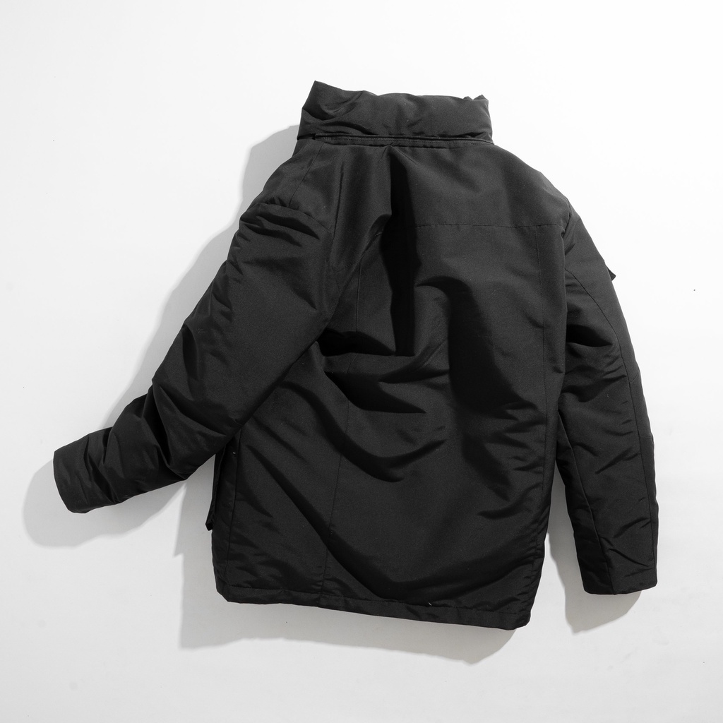 Aó khoác nam Parka Hazzy hàng dư xịn,mũ tháo được,chống gió chống nước