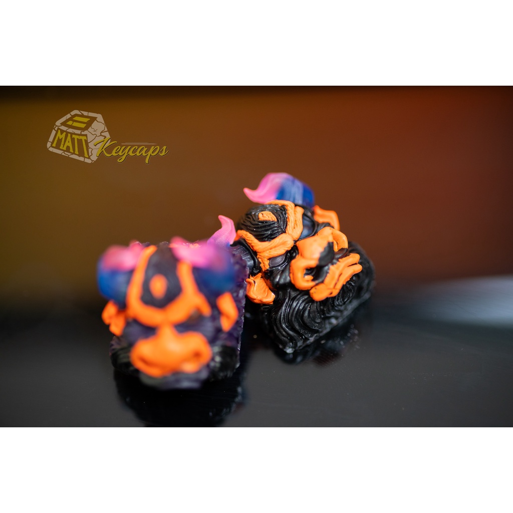 Bull Keycaps Xuyên Led - Nút bàn phím cơ Bò - trang trí bàn phím cơ