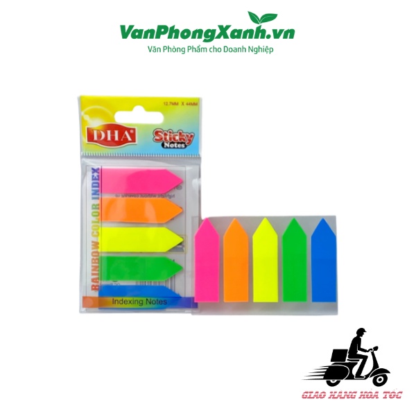 Giấy phân trang nhựa 5 màu DHA DH 9601