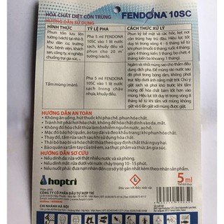 ( Mua 10 tặng 1) Thuốc diệt côn trùng Fedona 5ml