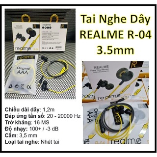Tai Nghe Realme R-04 [Chính Hãng]