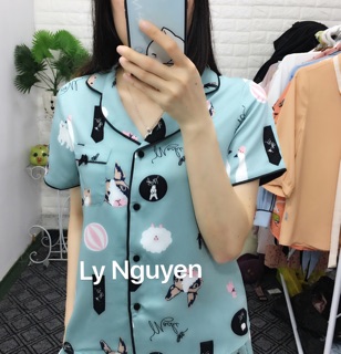 BỘ LỤA MẶC NHÀ CAO CẤP (ẢNH THẬT 100%)