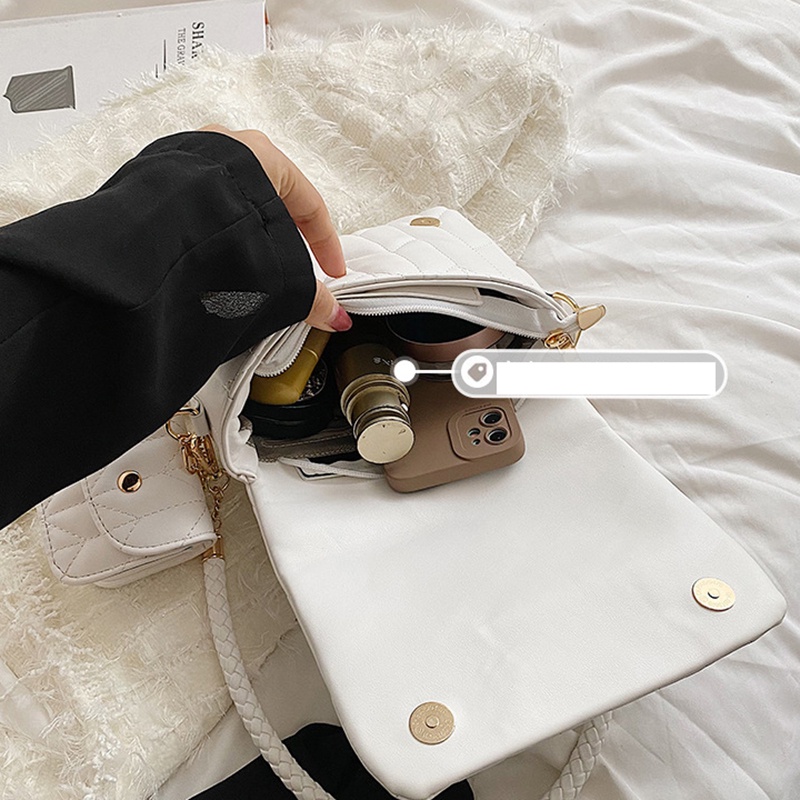 Túi đeo vai IELGY hình vuông cỡ nhỏ thời trang cho nữ