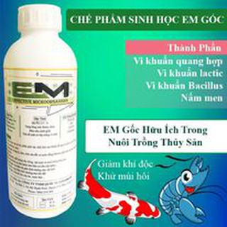 Chế Phẩm Sinh Học EM GỐC#CHAI 1 LÍT !